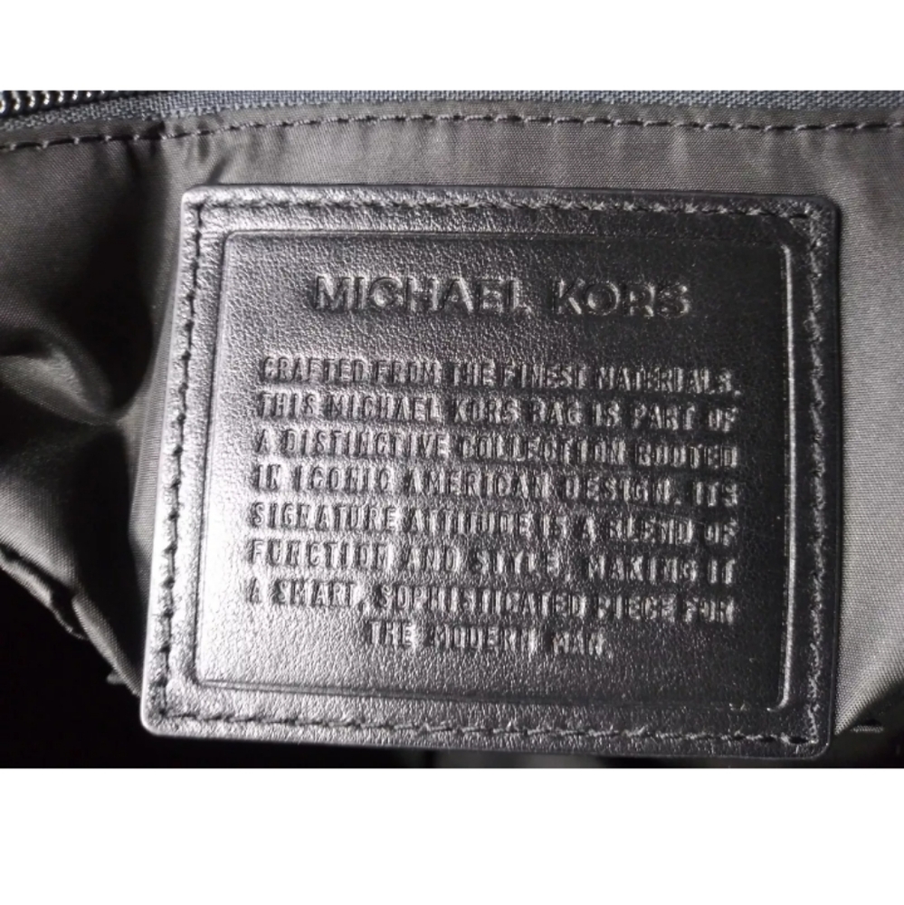 Michael Kors Parker Messenger Bag Black Shoulder Bag - Picture 12 of 12